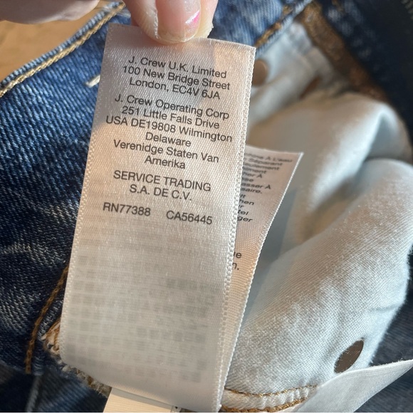 Madewell The Perfect Jean Short MC647 Women’s Blue Jean Shorts Sz 25 - Picture 11 of 12